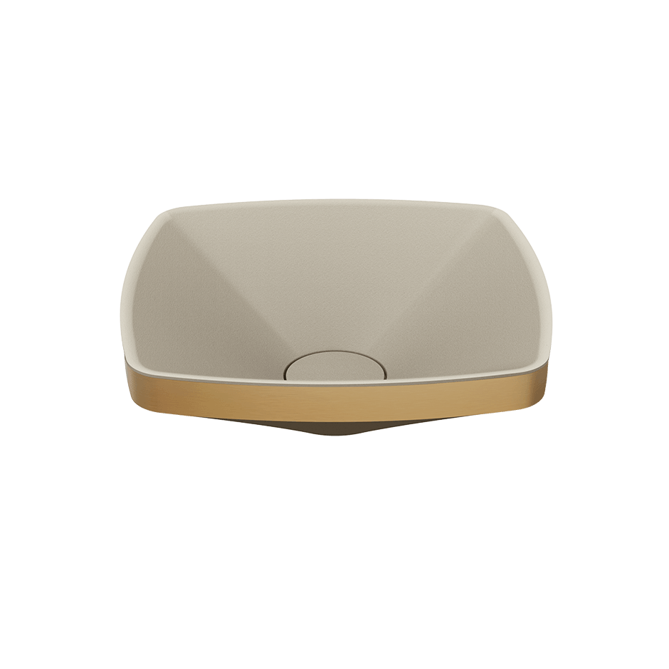 Gessi Washbasin 77610 in Warm Bronze Br. Pvd