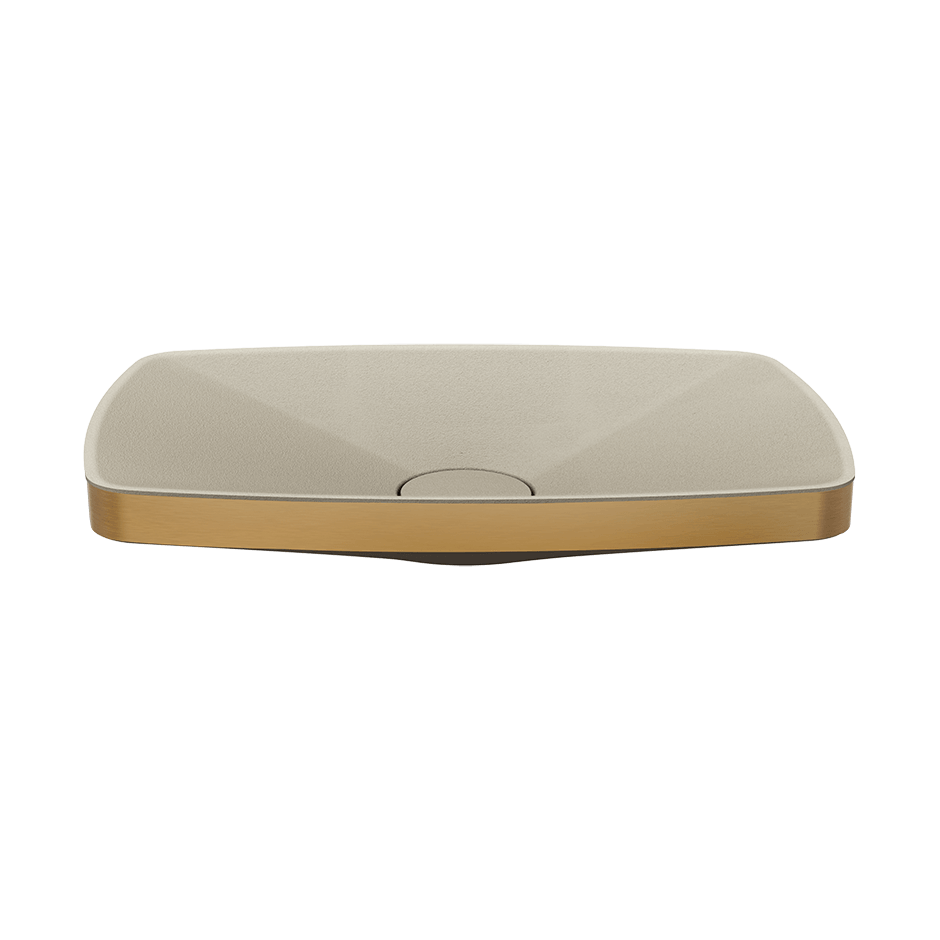 Gessi Washbasin 77612 in Warm Bronze Br. Pvd