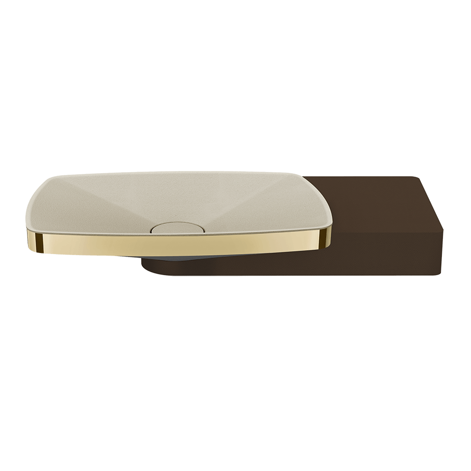 Gessi Washbasin 77614 in Brass Pvd
