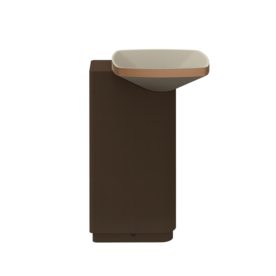 Gessi Washbasin 77616 in Copper Brushed Pvd