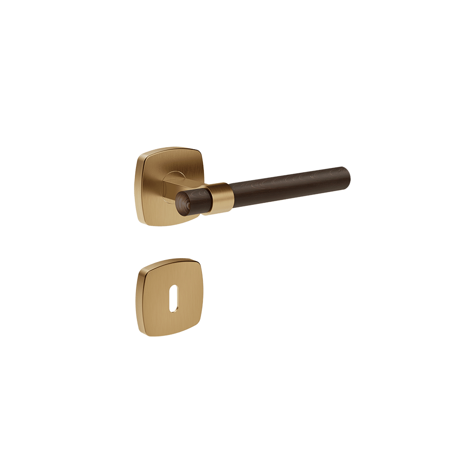 Gessi Internal Door Handle 77640 in Warm Bronze Br. Pvd
