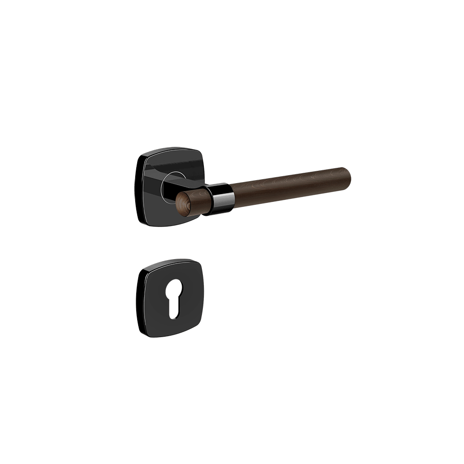 Gessi Internal Door Handle 77641 in Black Metal Pvd