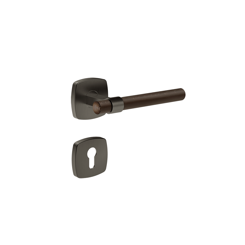 Gessi Internal Door Handle 77641 in Black Metal Br. Pvd