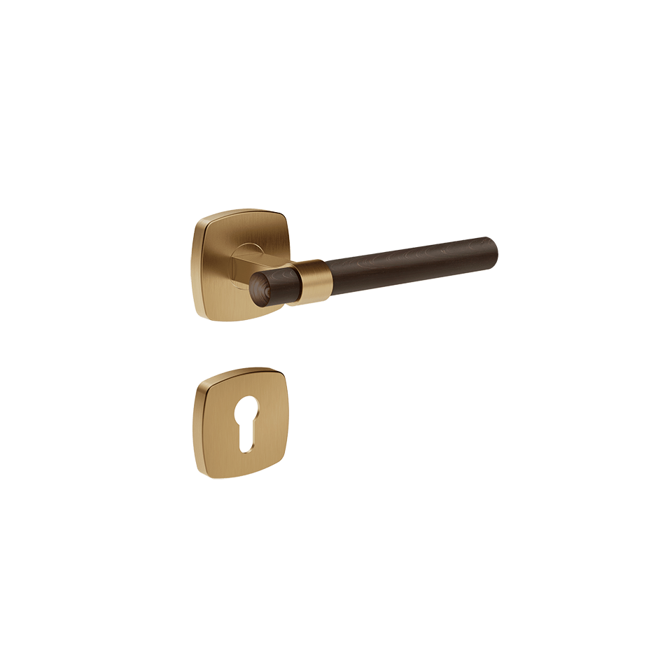 Gessi Internal Door Handle 77641 in Warm Bronze Br. Pvd
