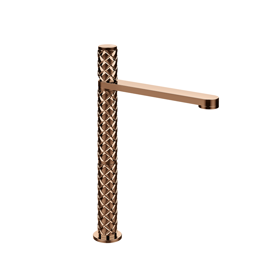 Gessi Washbasin Mixer 78004 in Copper Pvd