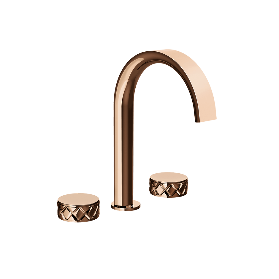 Gessi Washbasin Group 78013 in Copper Pvd