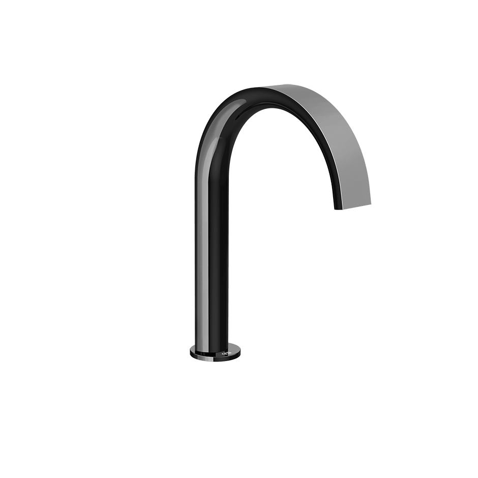Gessi Basin Spout 78021 in Black Metal Pvd