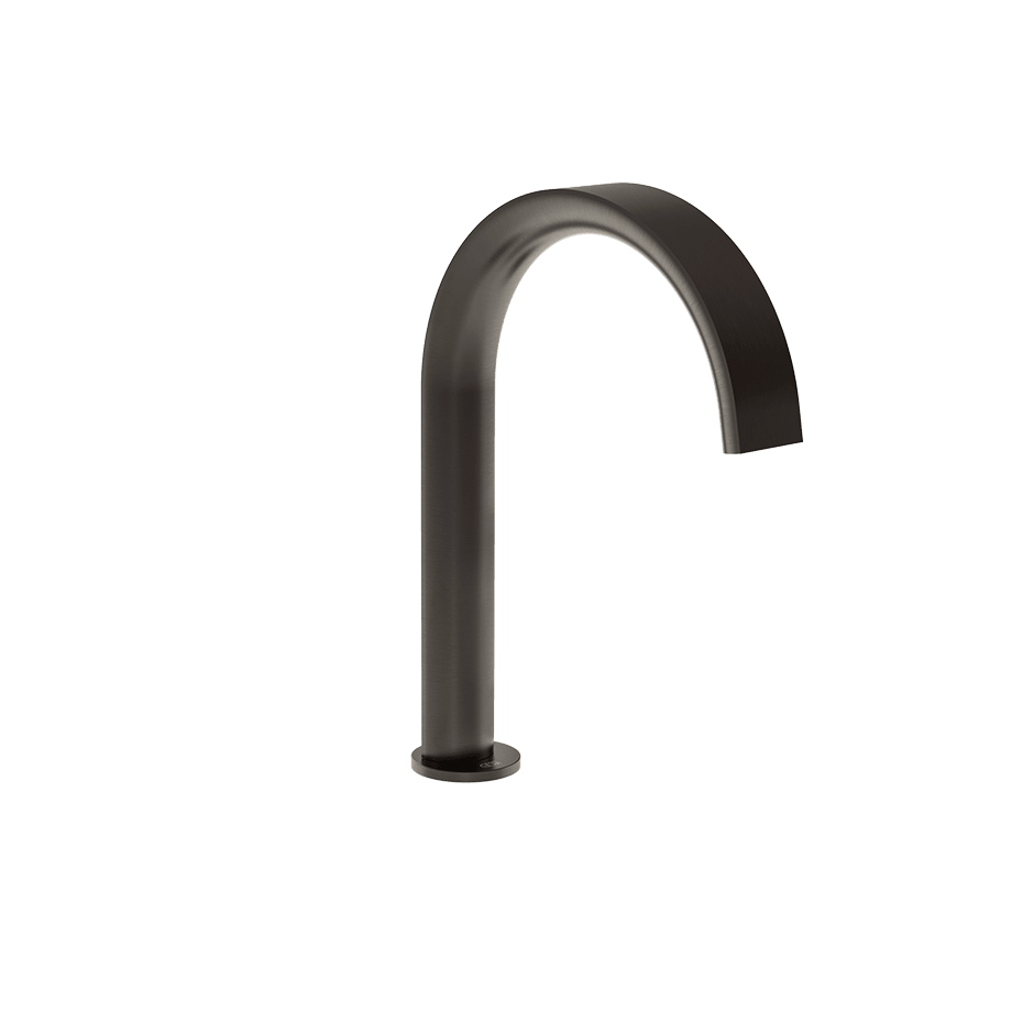 Gessi Basin Spout 78021 in Black Metal Br. Pvd