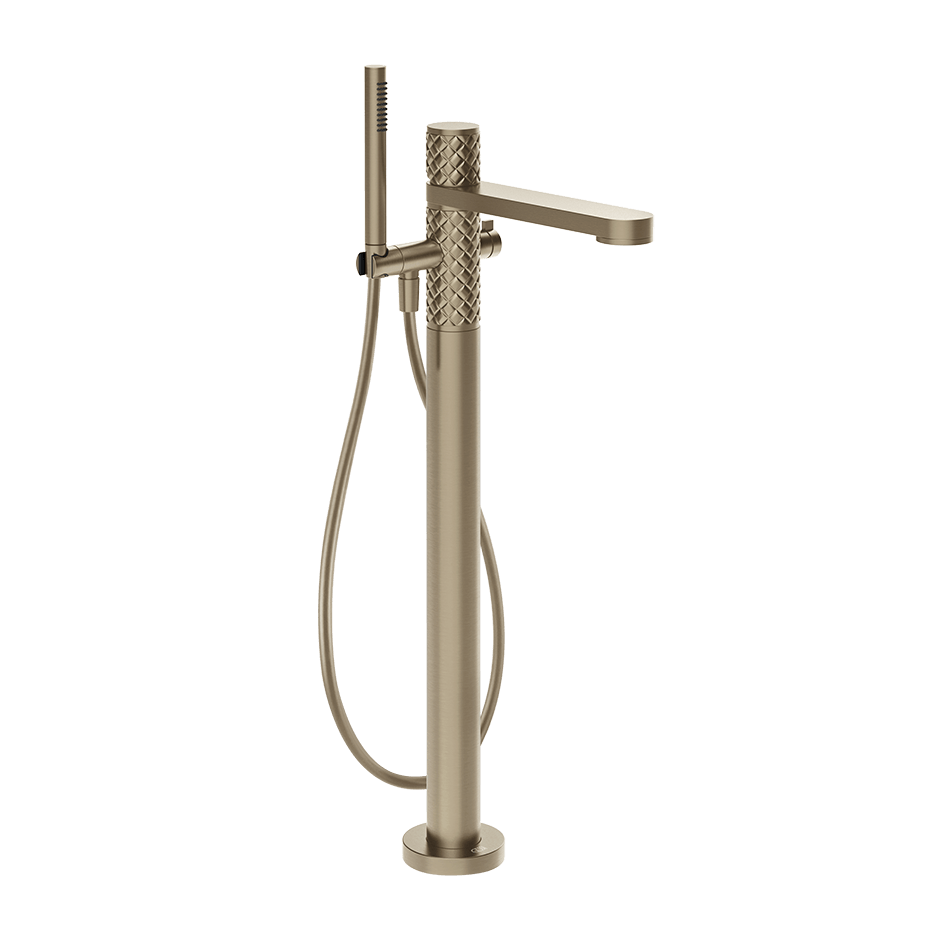 Gessi Bath Mixer 78028 in Finox Brushed Nickel