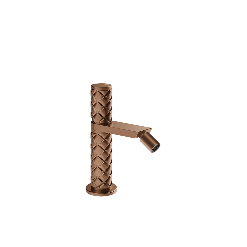 Gessi Bidet Mixer 78068 in Copper Brushed Pvd