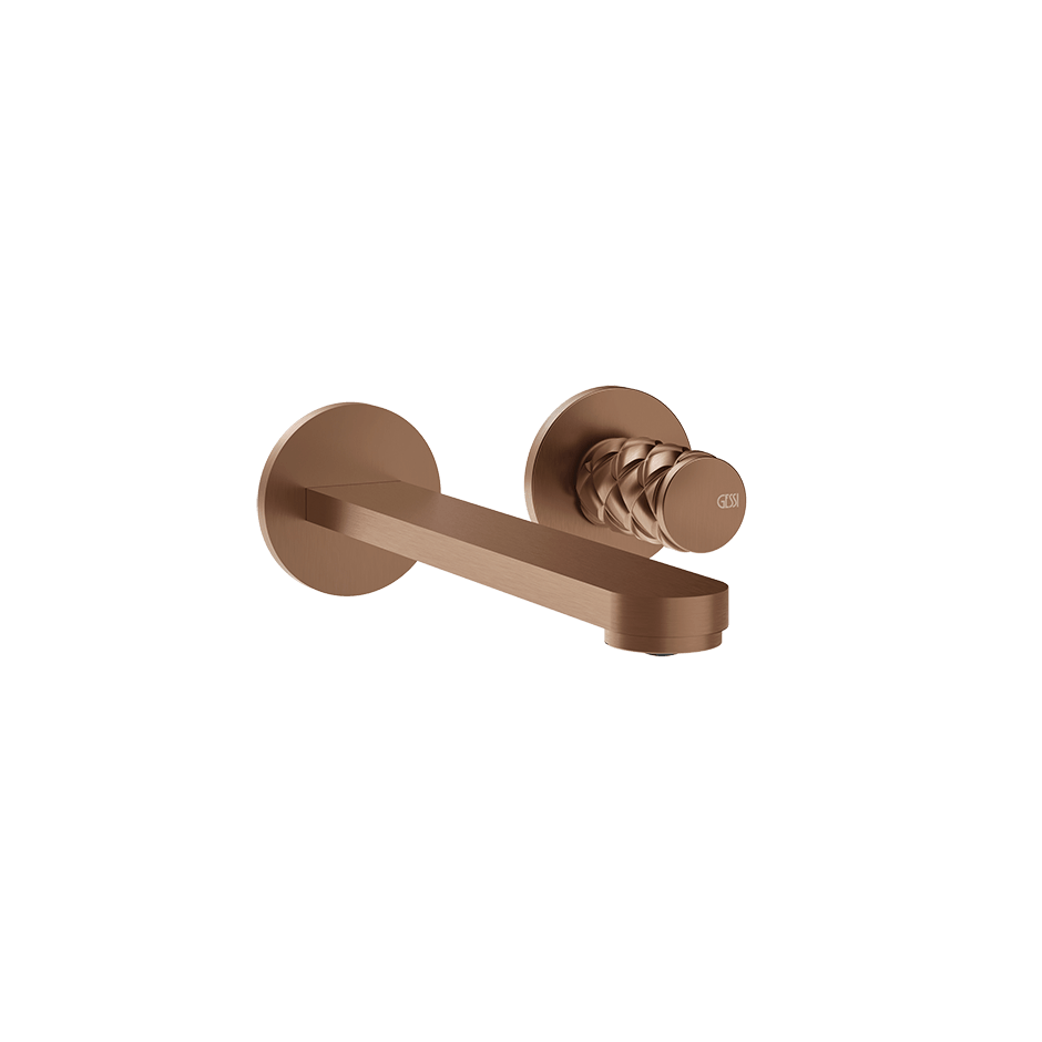 Gessi Washbasin Mixer 78088 in Copper Brushed Pvd