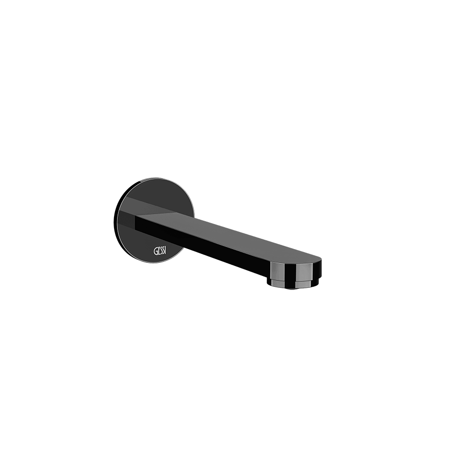 Gessi Basin Spout 78102 in Black Metal Pvd
