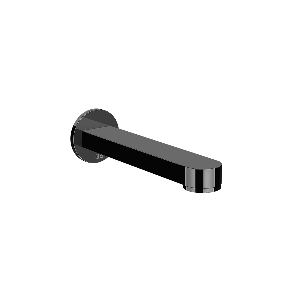 Gessi Bath Spout 78103 in Black Metal Pvd