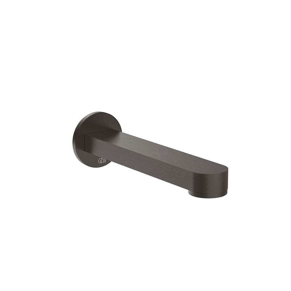 Gessi Bath Spout 78103 in Black Metal Br. Pvd