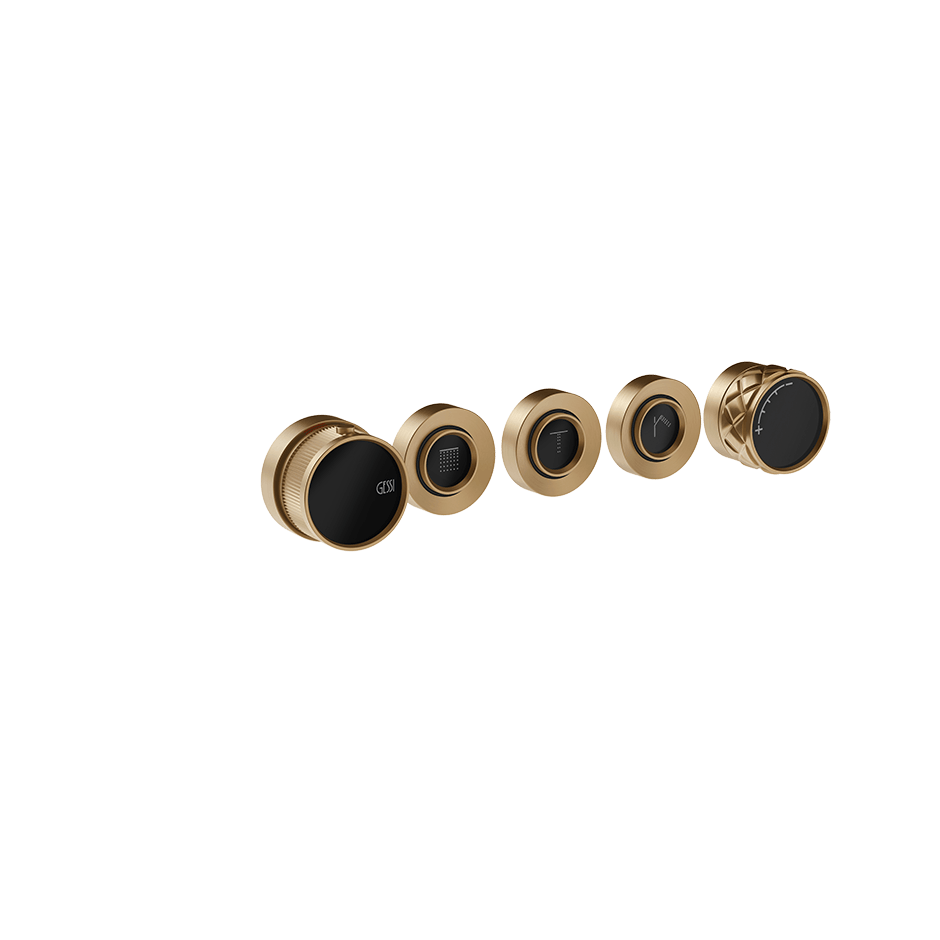 Gessi Shower Mixer 78136 in Warm Bronze Br. Pvd