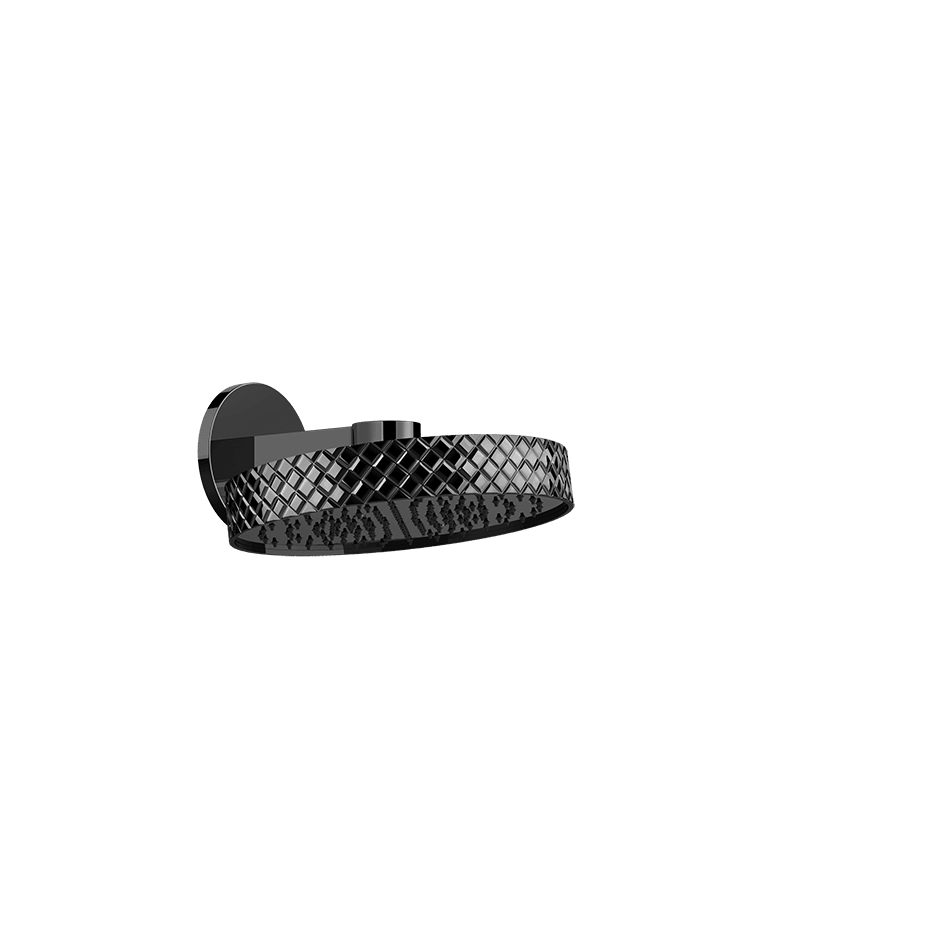 Gessi Showerhead 78148 in Black Metal Pvd