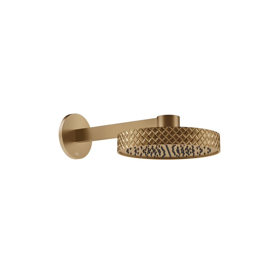 Gessi Showerhead 78149 in Warm Bronze Br. Pvd