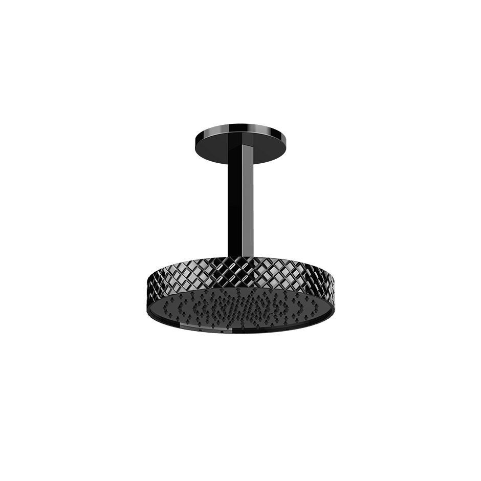 Gessi Showerhead 78152 in Black Metal Pvd