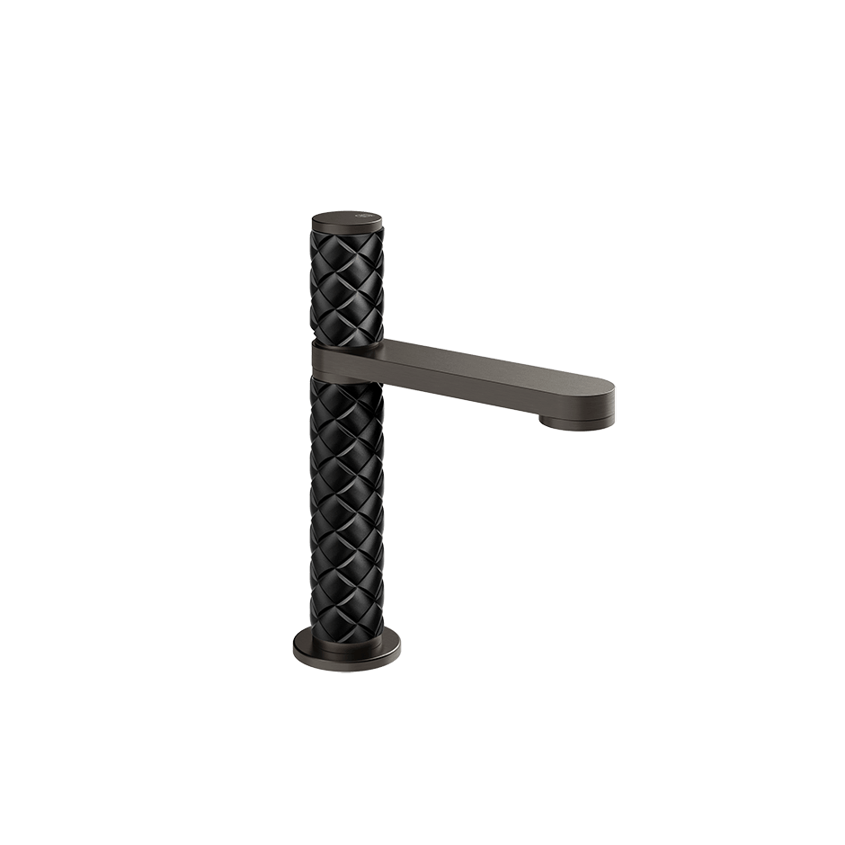 Gessi Washbasin Mixer 78202 in Nero/Black Metal Brushed Pvd