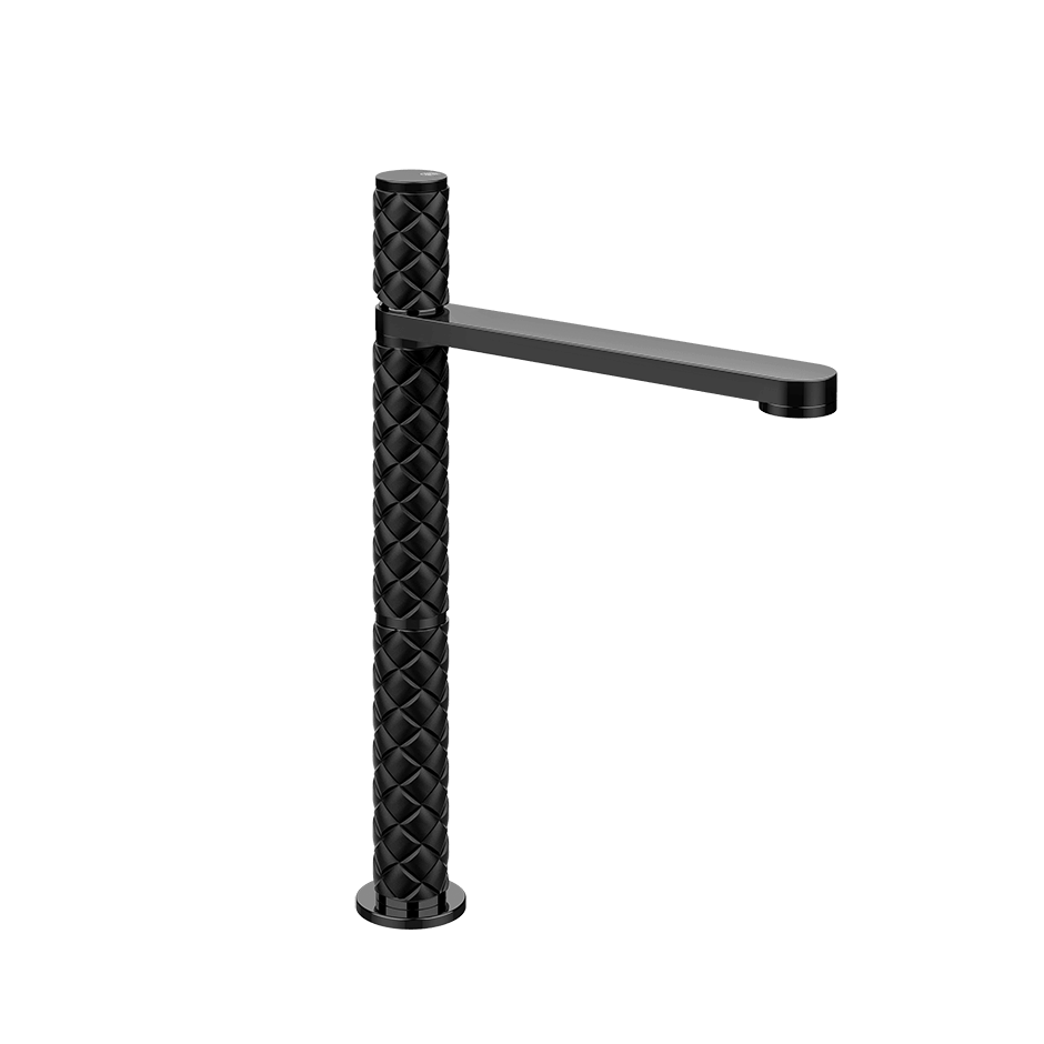 Gessi Washbasin Mixer 78204 in Nero/Black Metal Pvd