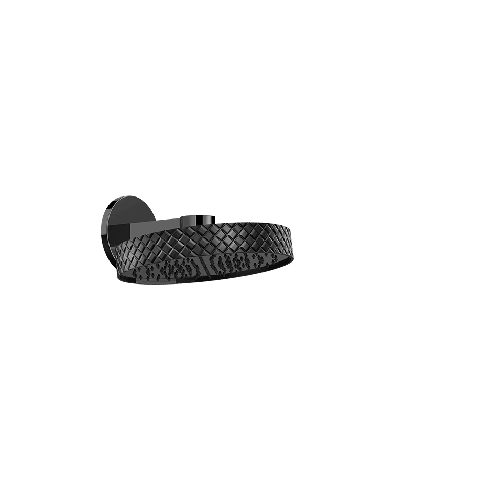 Gessi Showerhead 78248 in Nero/Black Metal Pvd