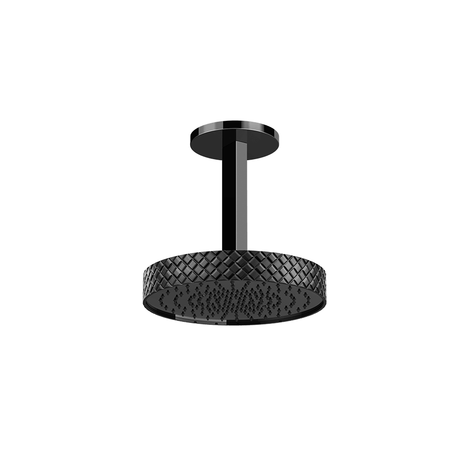 Gessi Showerhead 78250 in Nero/Black Metal Pvd