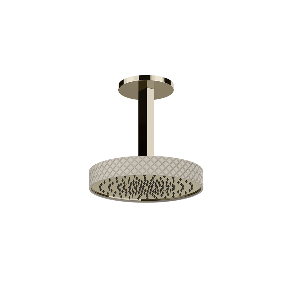Gessi Showerhead 78252 in Crème/Nickel Pvd