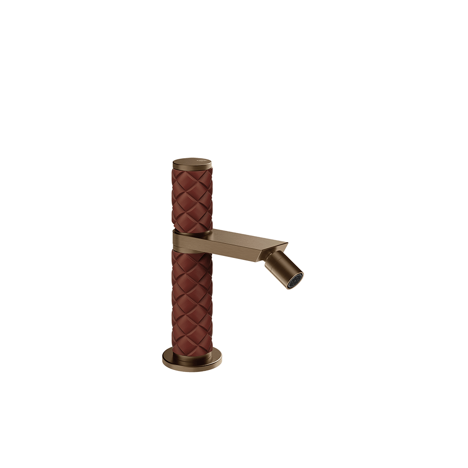 Gessi Bidet Mixer 78268 in Red Cherry/Coffee Bronze Br.