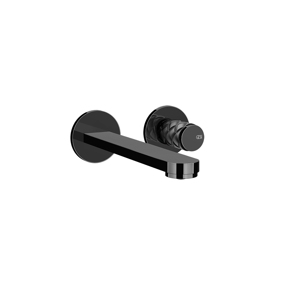 Gessi Washbasin Mixer 78288 in Nero/Black Metal Pvd
