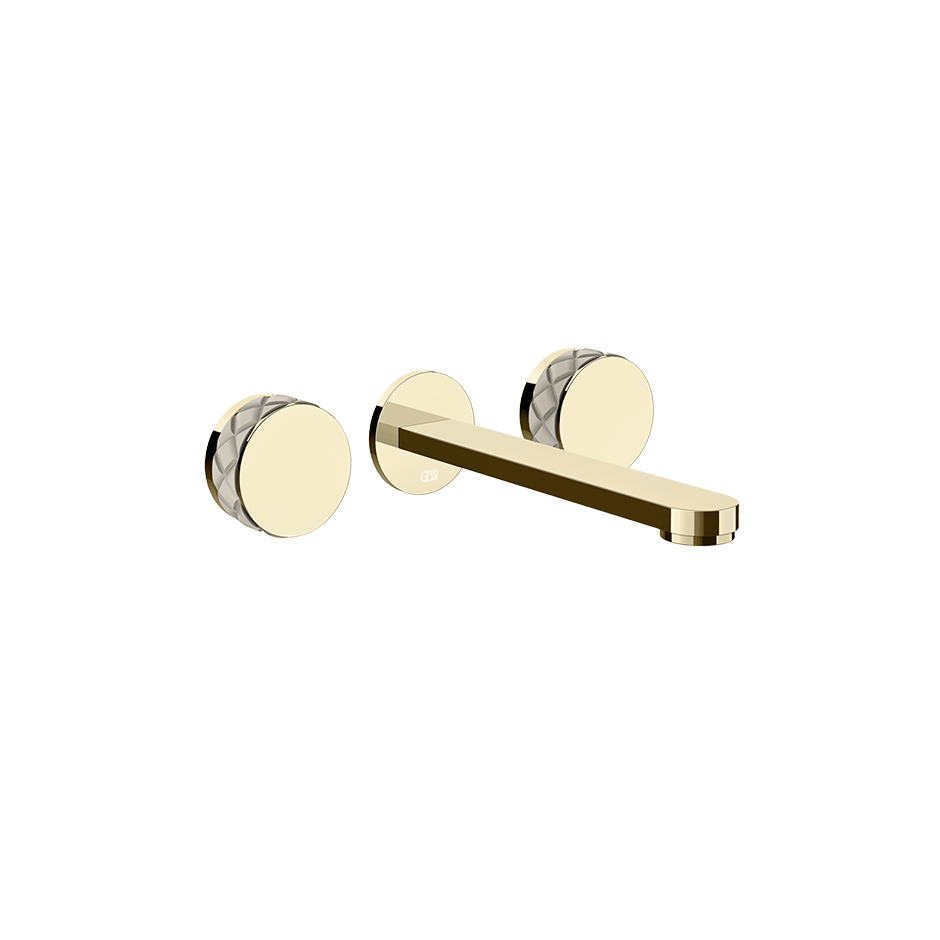Gessi Washbasin Group 78290 in Crème/Brass Pvd