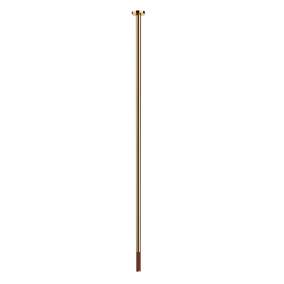 Gessi Basin Spout 78296 in Red Cherry/Warm Bronze Pvd