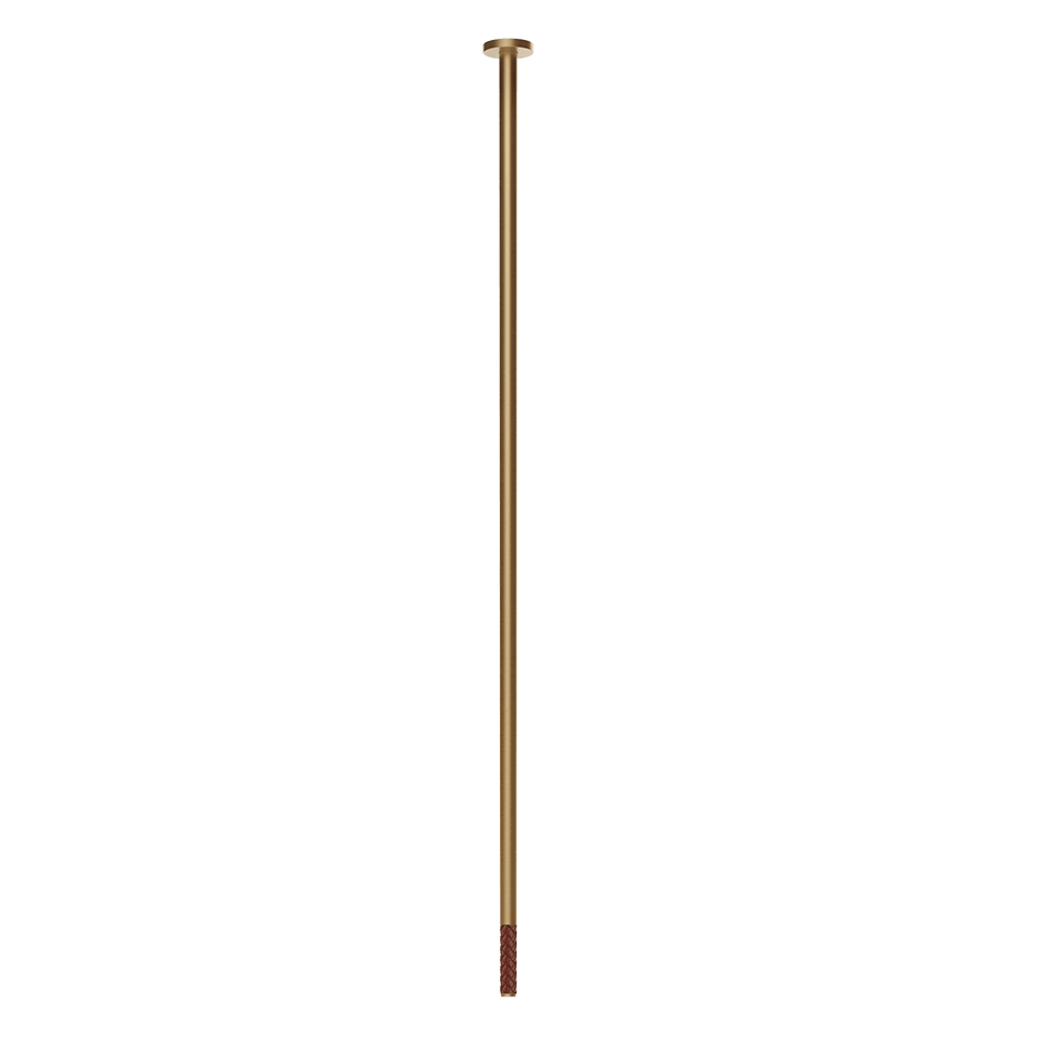 Gessi Basin Spout 78296 in Red Cherry/Warm Bronze Br. Pvd