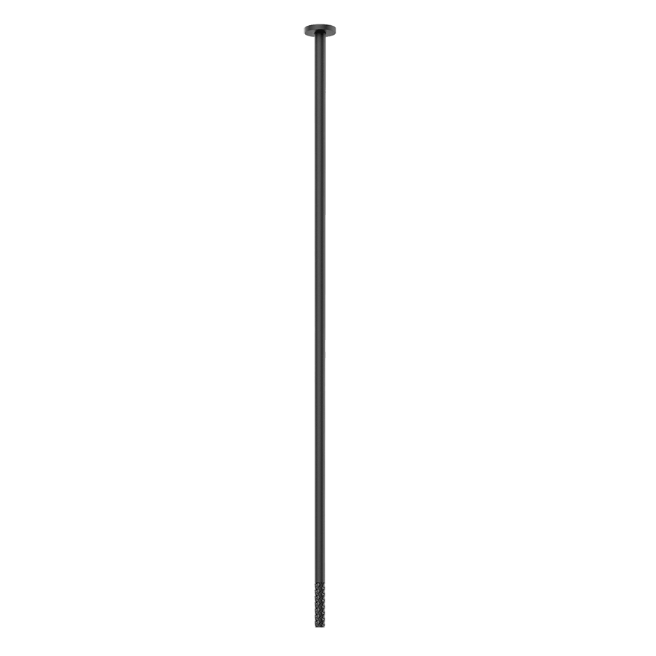 Gessi Basin Spout 78296 in Nero/Matte Black