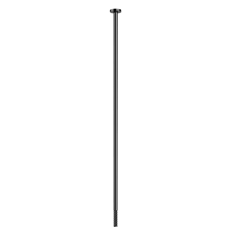 Gessi Basin Spout 78296 in Nero/Black Metal Pvd