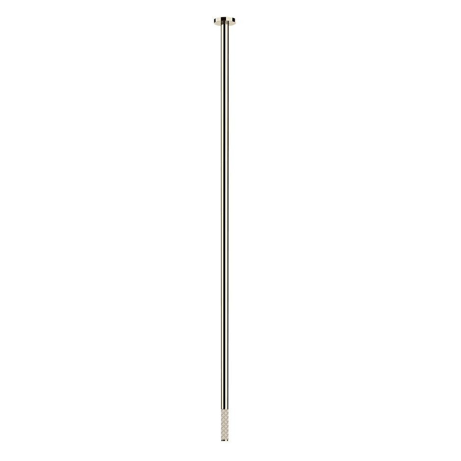 Gessi Basin Spout 78299 in Crème/Nickel Pvd