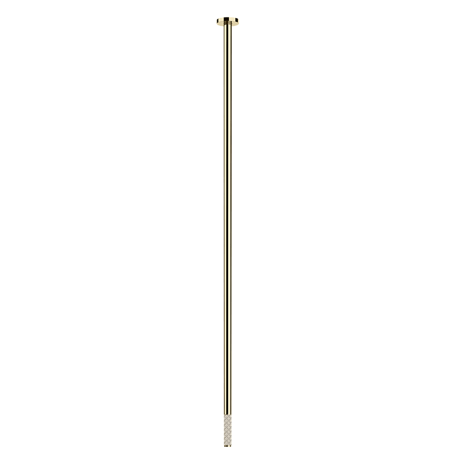 Gessi Basin Spout 78299 in Crème/Brass Pvd