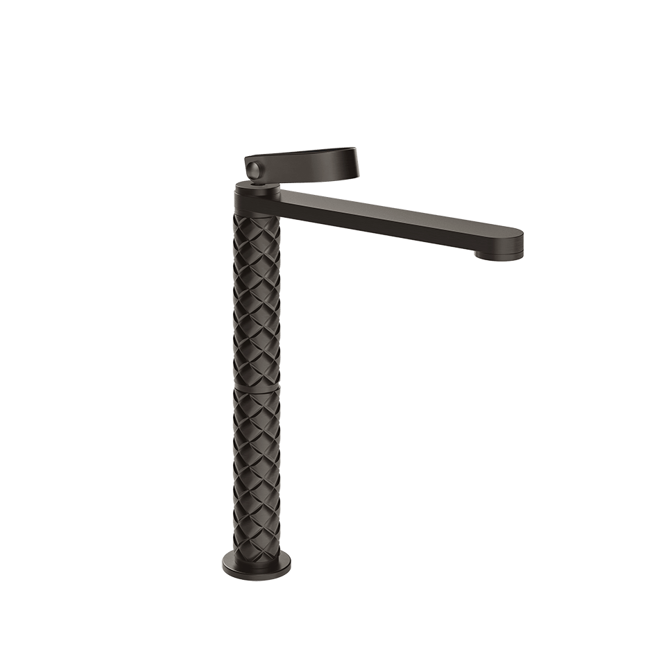 Gessi Washbasin Mixer 78304 in Black Metal Br. Pvd