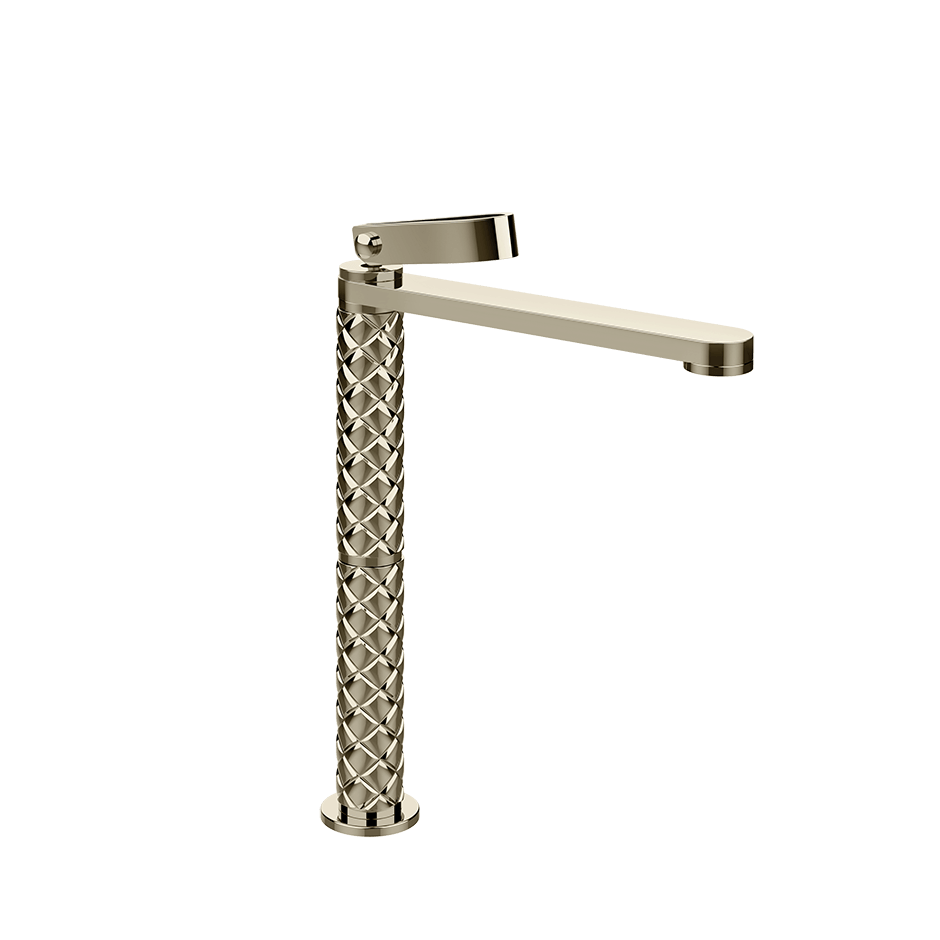 Gessi Washbasin Mixer 78304 in Nickel Pvd