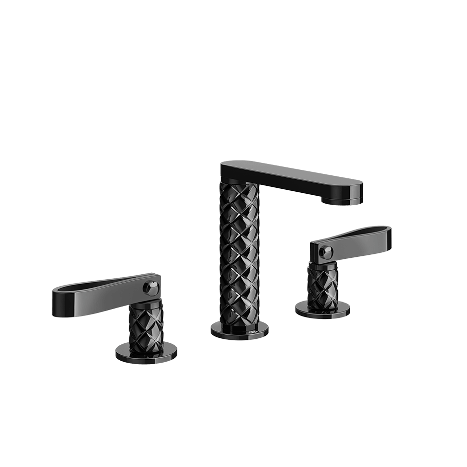 Gessi Washbasin Group 78314 in Black Metal Pvd