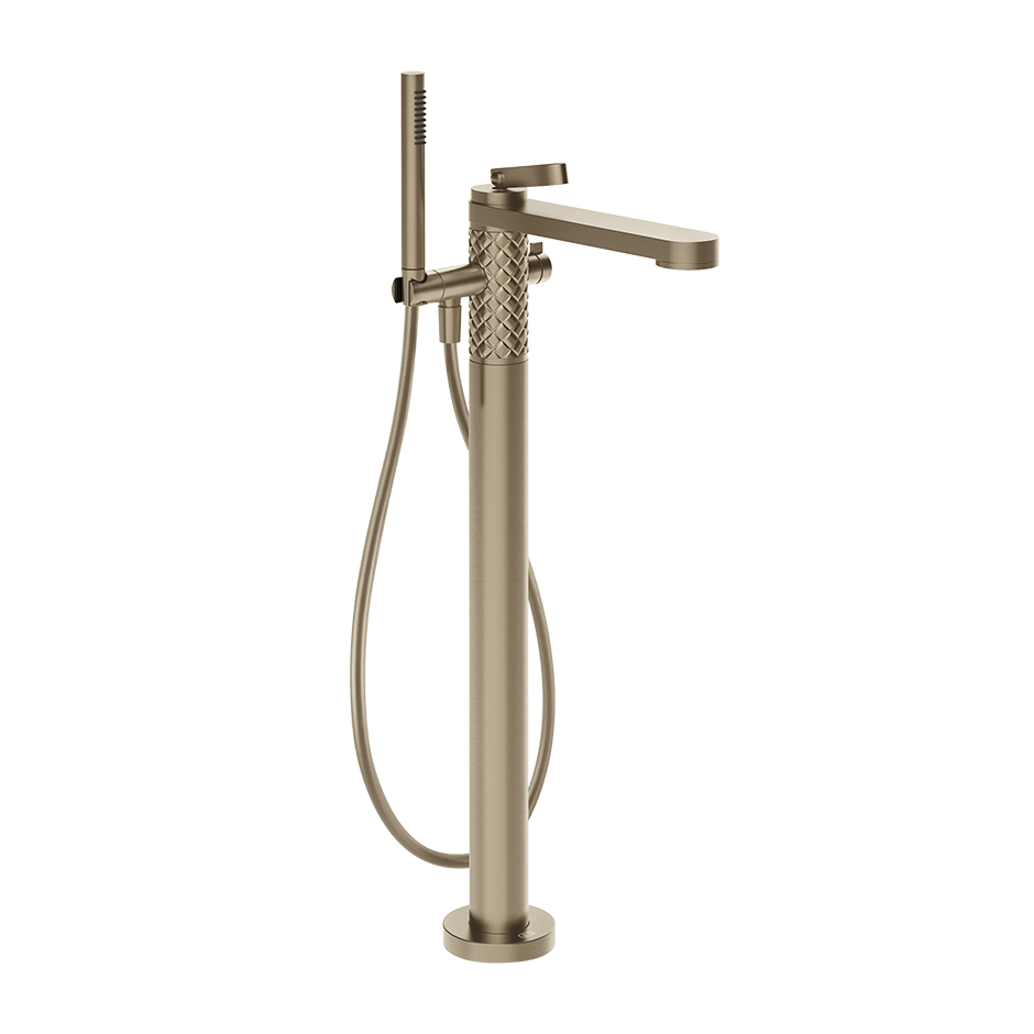 Gessi Bath Mixer 78328 in Finox Brushed Nickel