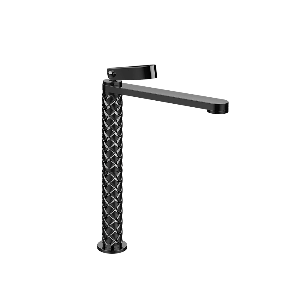 Gessi Washbasin Mixer 78353 in Black Metal Pvd