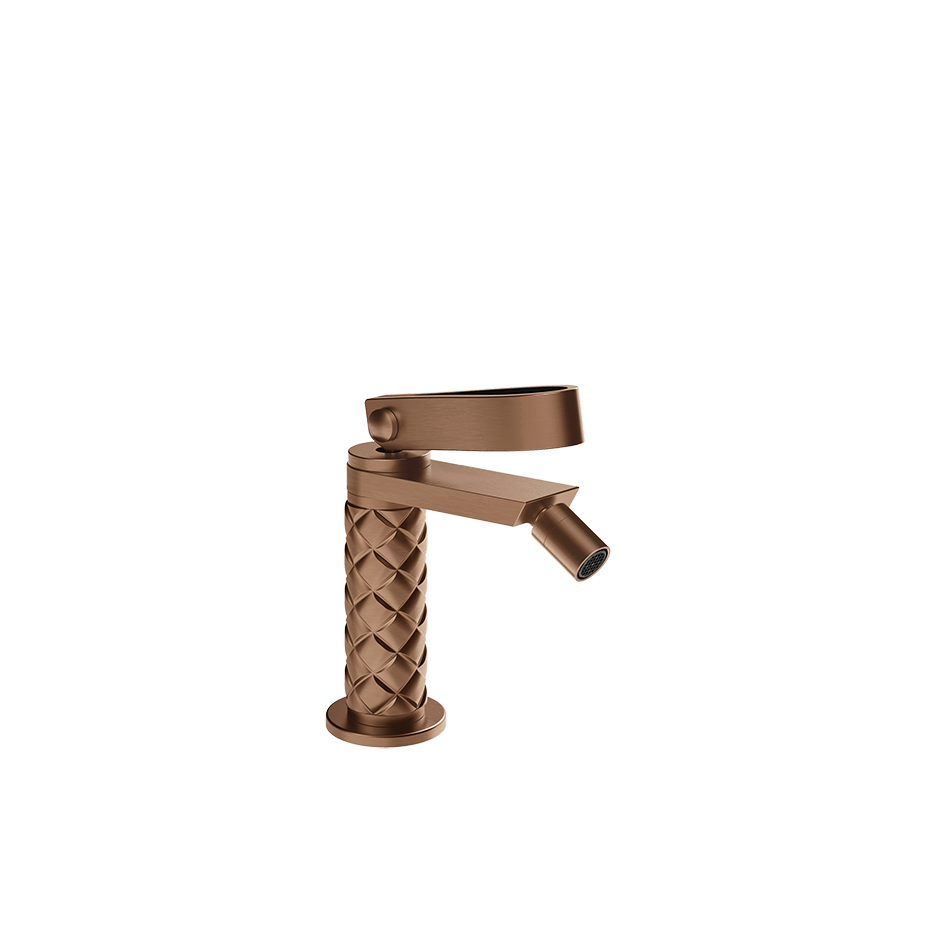 Gessi Bidet Mixer 78368 in Copper Brushed Pvd