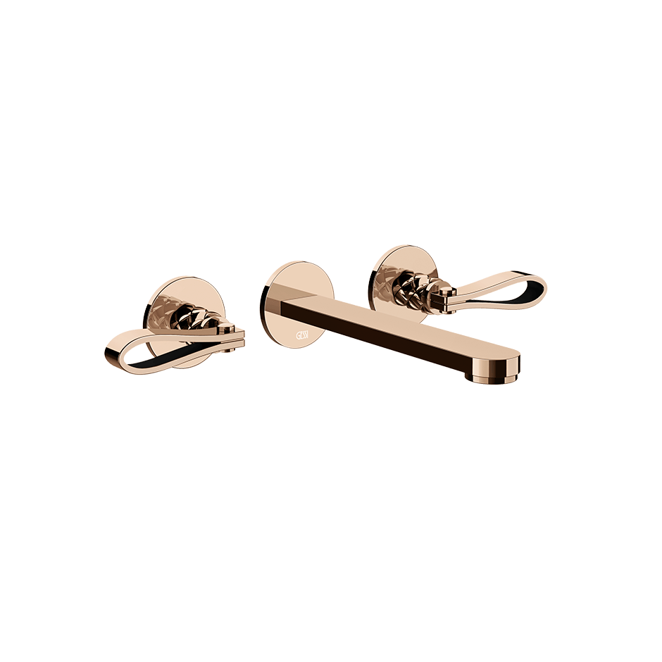 Gessi Washbasin Group 78390 in Copper Pvd