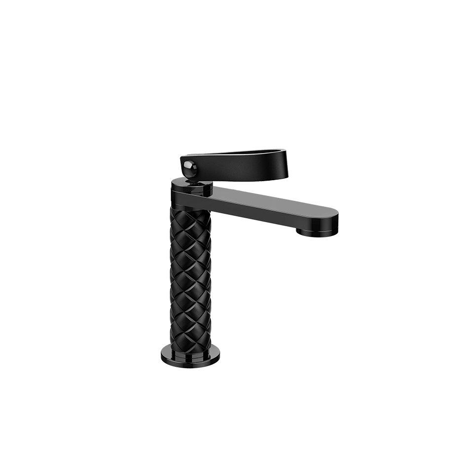 Gessi Washbasin Mixer 78402 in Nero/Black Metal Pvd