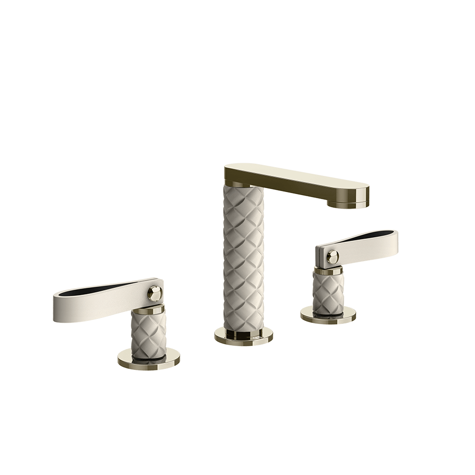 Gessi Washbasin Group 78414 in Crème/Nickel Pvd