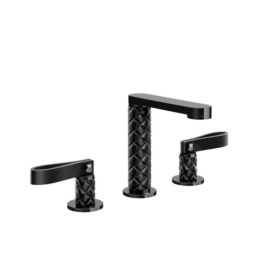 Gessi Washbasin Group 78414 in Nero/Black Metal Pvd