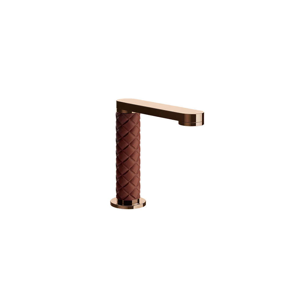 Gessi Basin Spout 78421 in Red Cherry/Copper Pvd