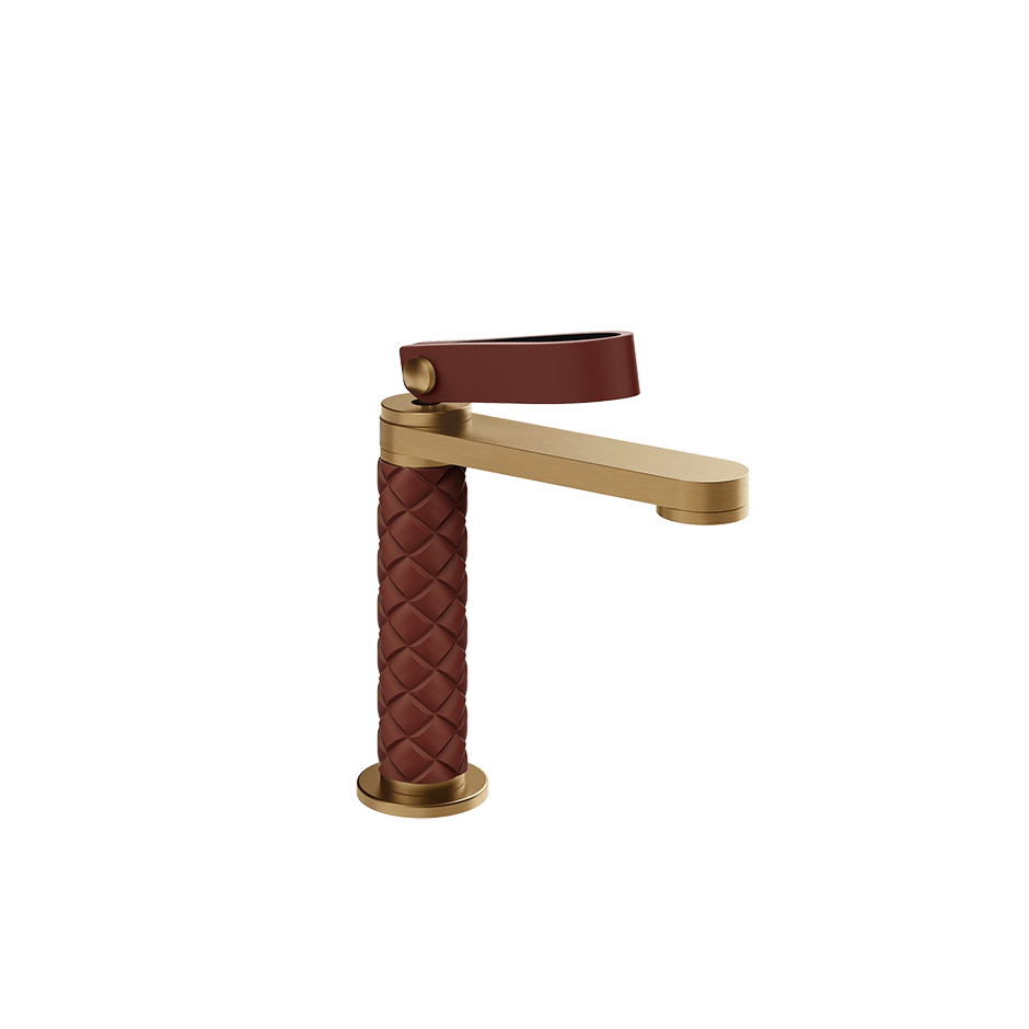 Gessi Washbasin Mixer 78451 in Red Cherry/Warm Bronze Br. Pvd