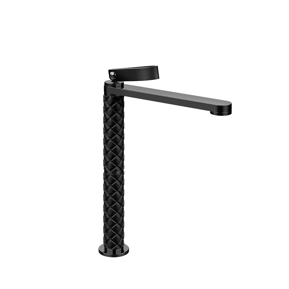 Gessi Washbasin Mixer 78453 in Nero/Black Metal Pvd