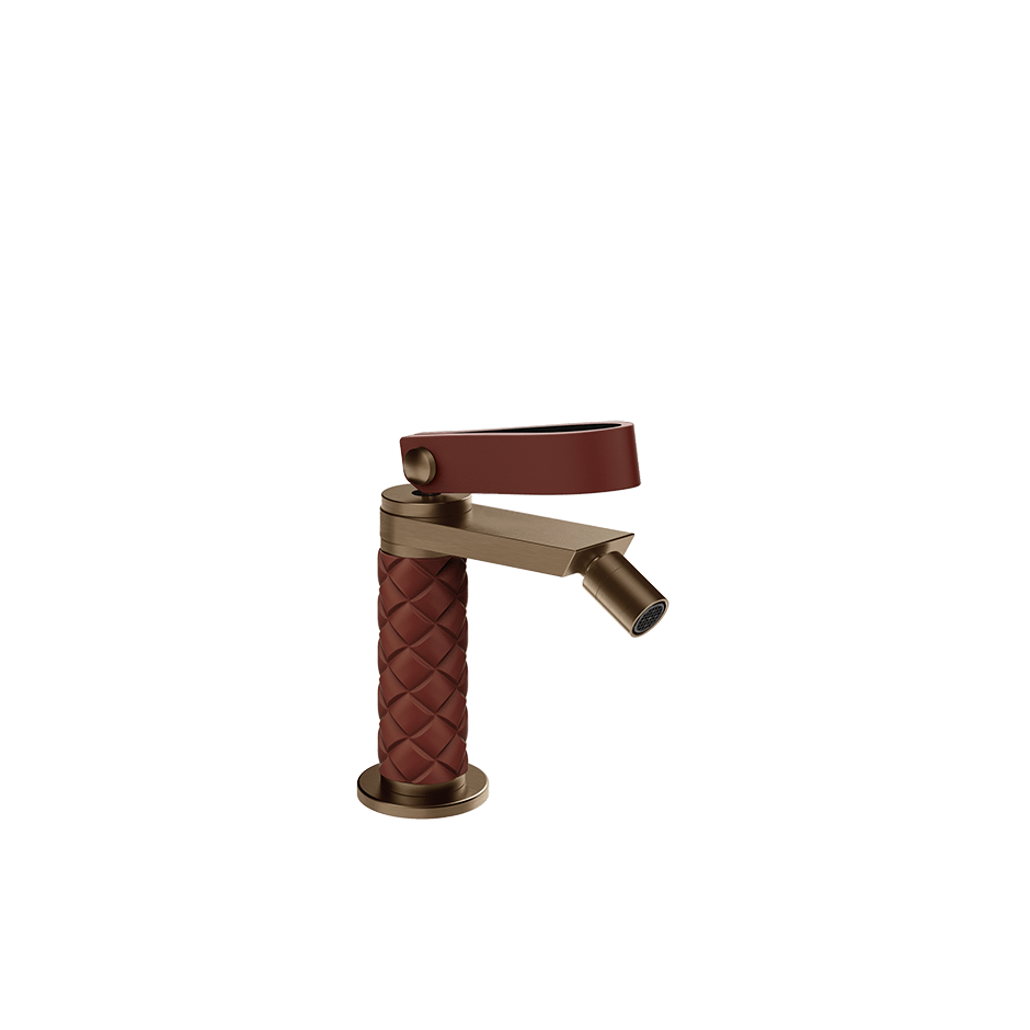 Gessi Bidet Mixer 78467 in Red Cherry/Coffee Bronze Br.